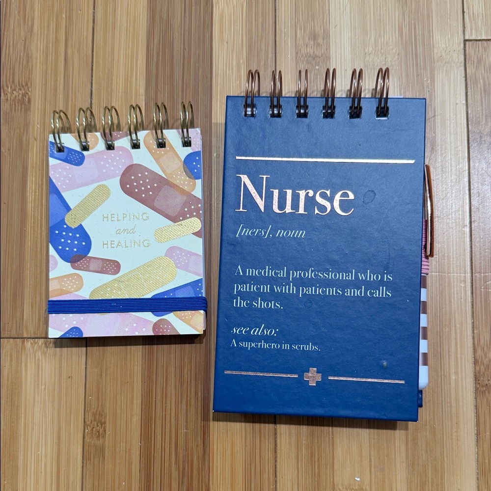 Nurse Themed Notebooks Set